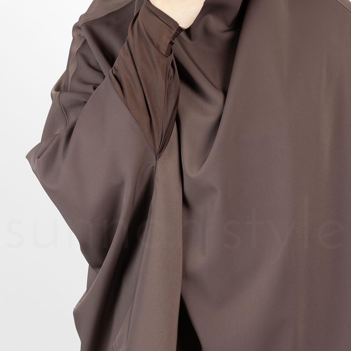 Sunnah Style Signature Jilbab Top Thigh Length Mink